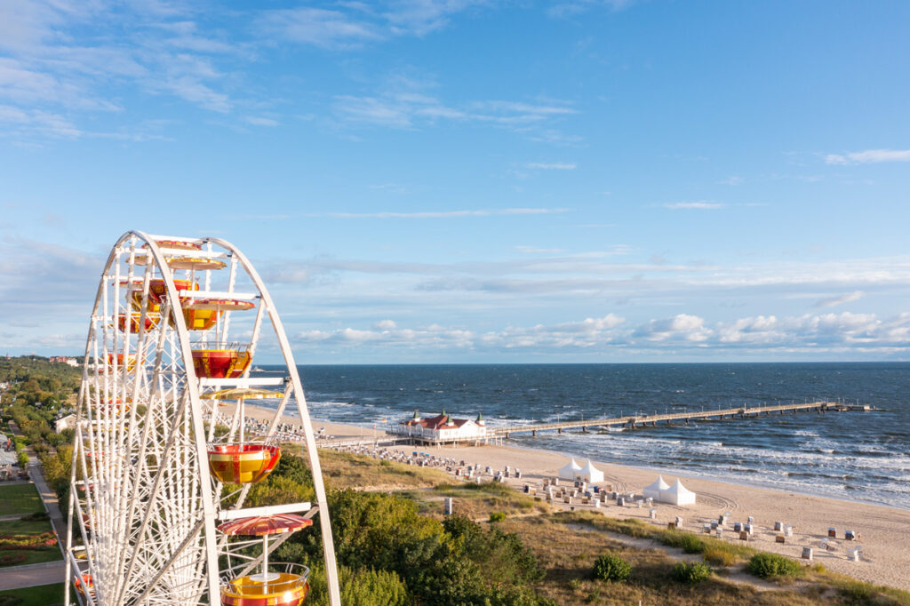 Riesenrad beim Sommerfest Ahlbeck 2024