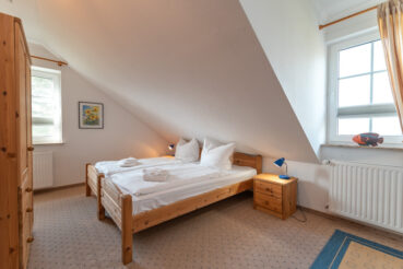 Schlafzimmer 2 im Ferienhaus Lucia in Kamminke auf Usedom