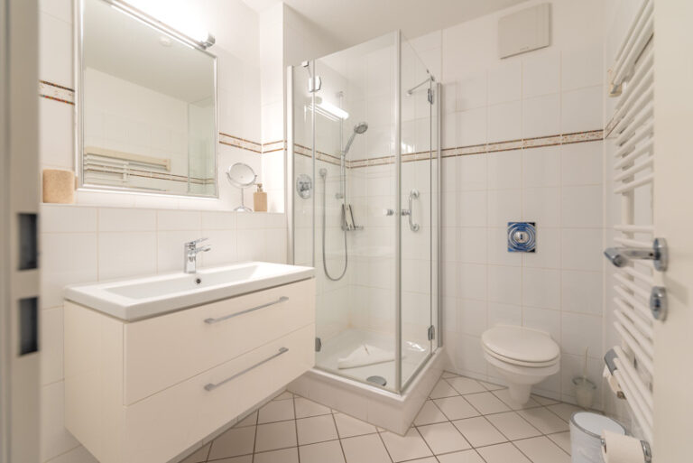 Badezimmer | Ferienwohnung Inselstrand 2.18 in Ahlbeck auf Usedom