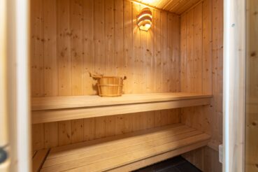Sauna | Ferienhaus Gute Stube im Fischerdorf Zirchow auf Usedom