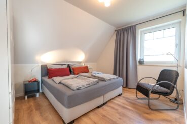 Schlafzimmer 1 | Ferienhaus Gute Stube im Fischerdorf Zirchow auf Usedom